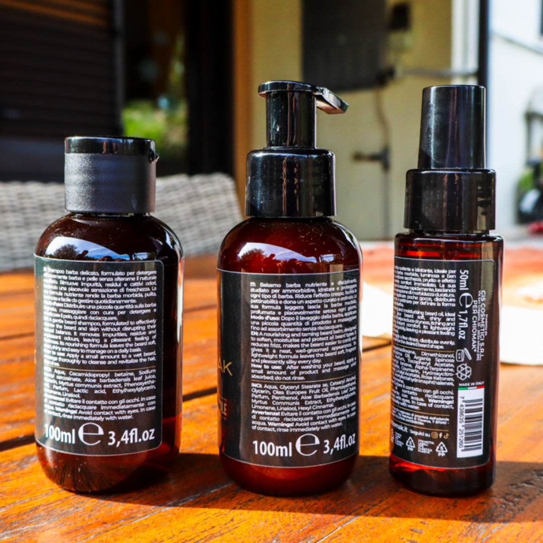 Kit Barba Gold - Shampoo, Balsamo e Olio - immagine 2
